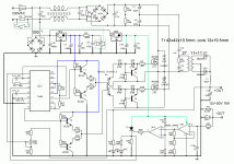 Please, take a look at this TL494 power supply, is everything OK? | diysmps